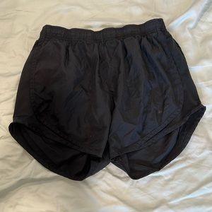 Black Womans Nike Running Shorts Size Medium